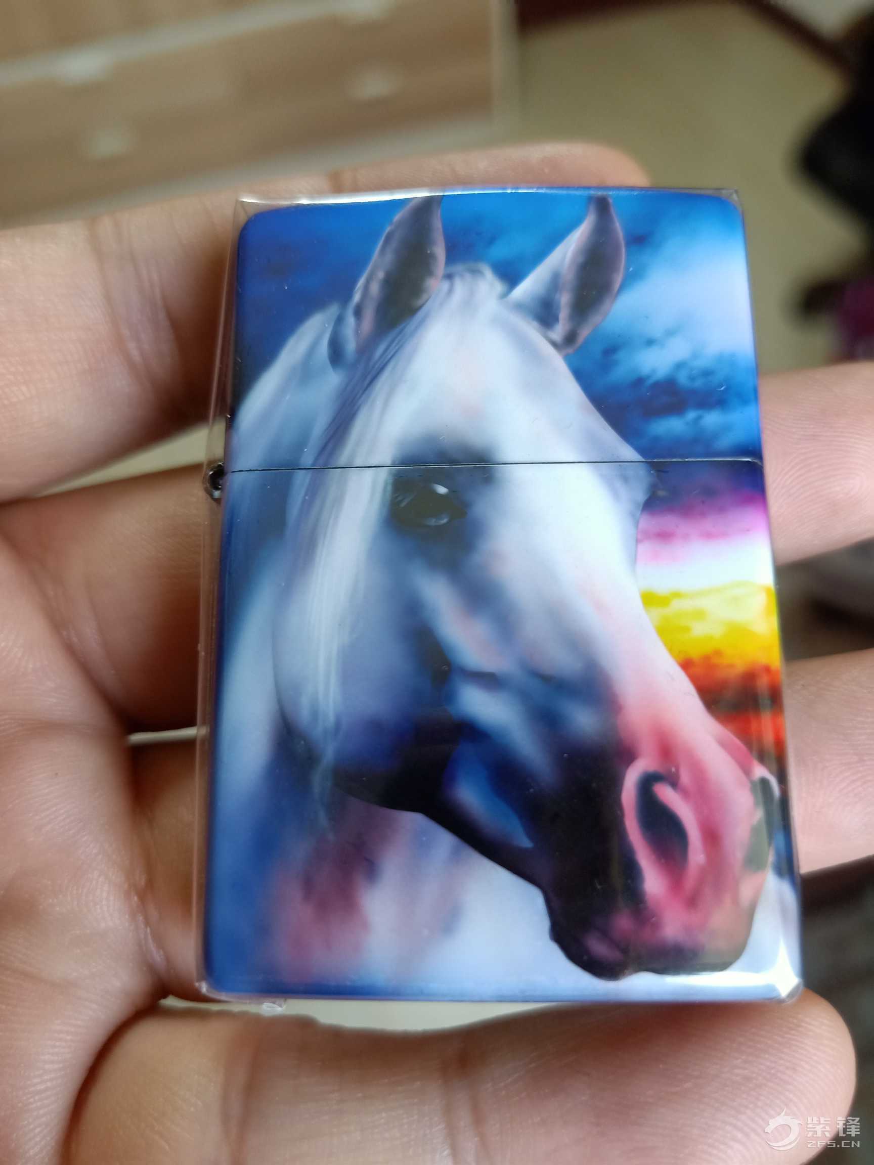 mazzi喷绘作品——white beauty horse
