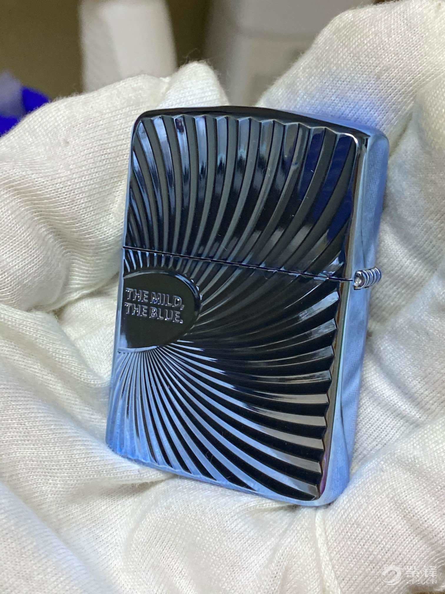 2006柔和七星天蓝色深雕贝壳盔甲机