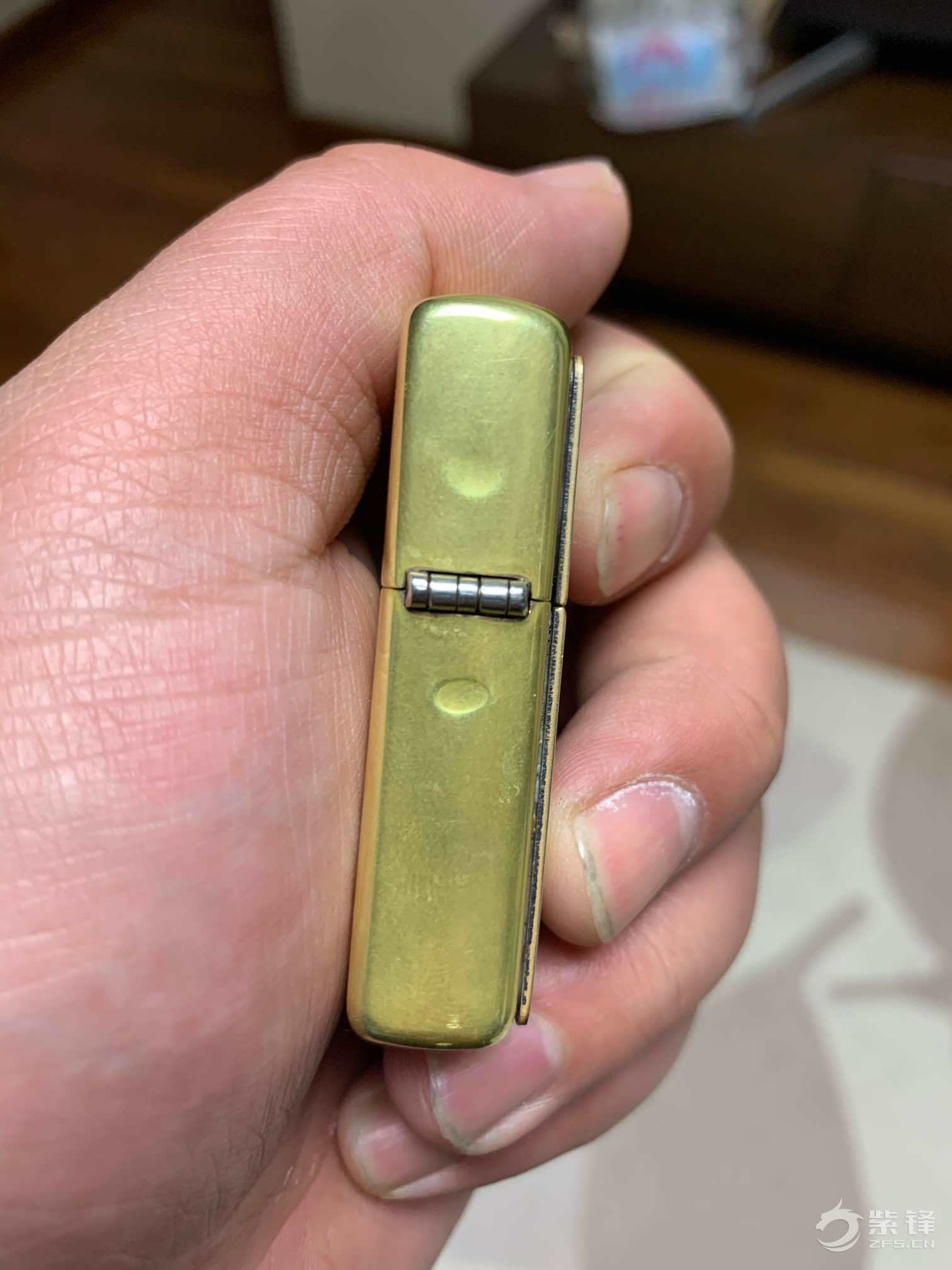 半包浆小沾边-晒机交流紫锋-zippo打火机爱好者|zippo老机|zippo打