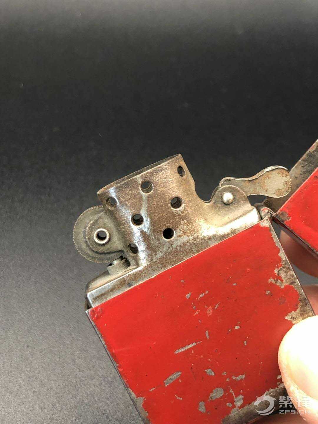 二战黑裂zippo-晒机交流紫锋-zippo打火机爱好者|zippo老机|zippo打