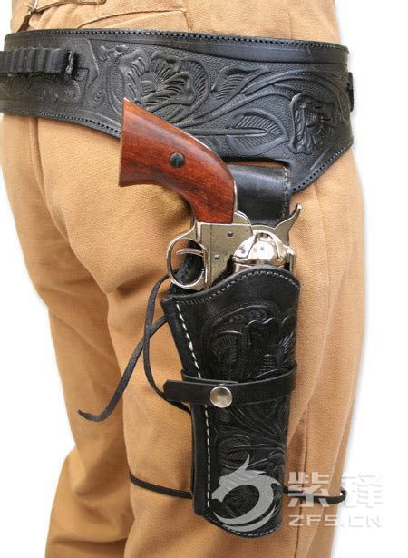 西部牛仔收藏系列之左轮枪套贴章