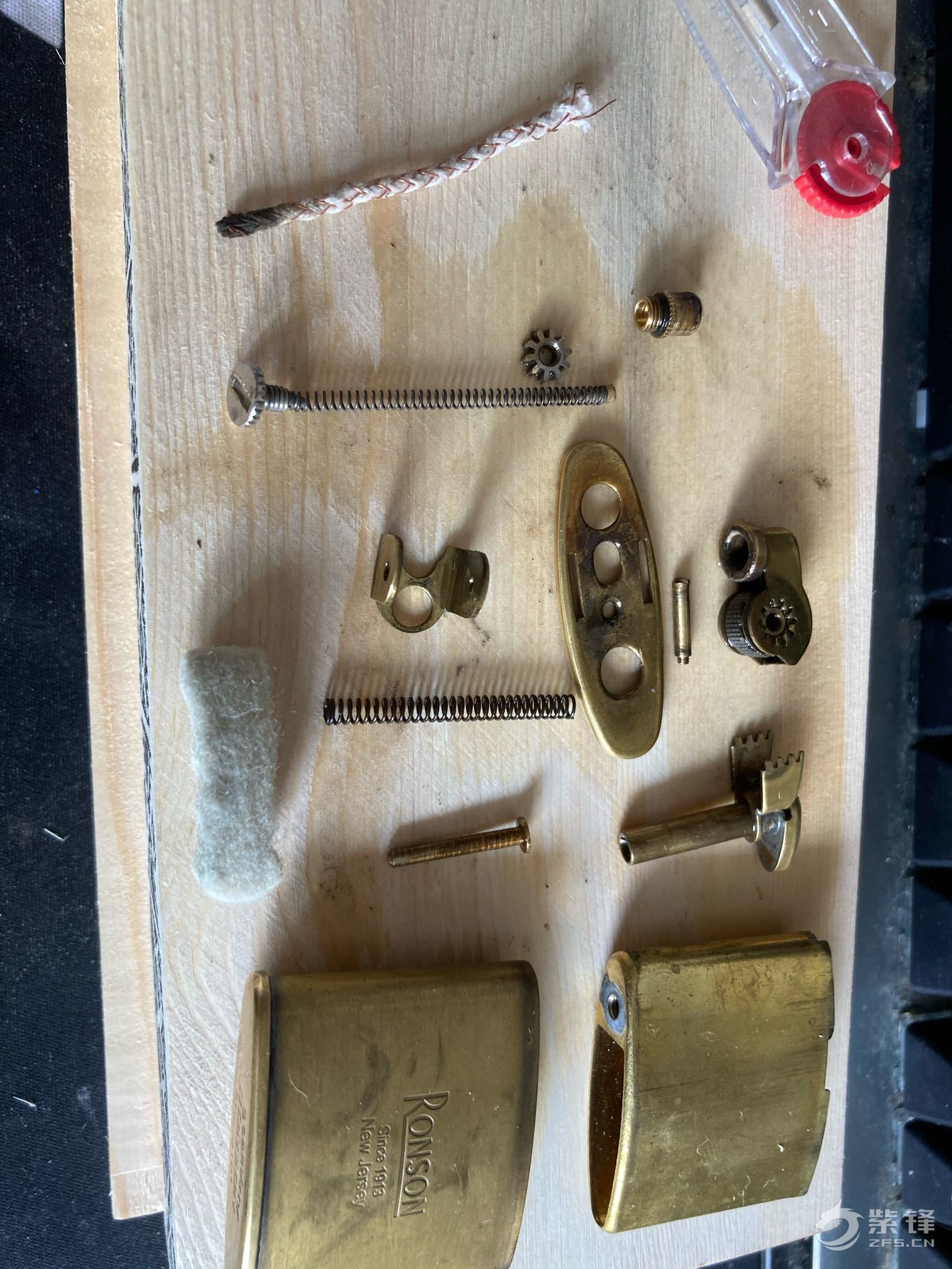roson朗声机械打火机拆解