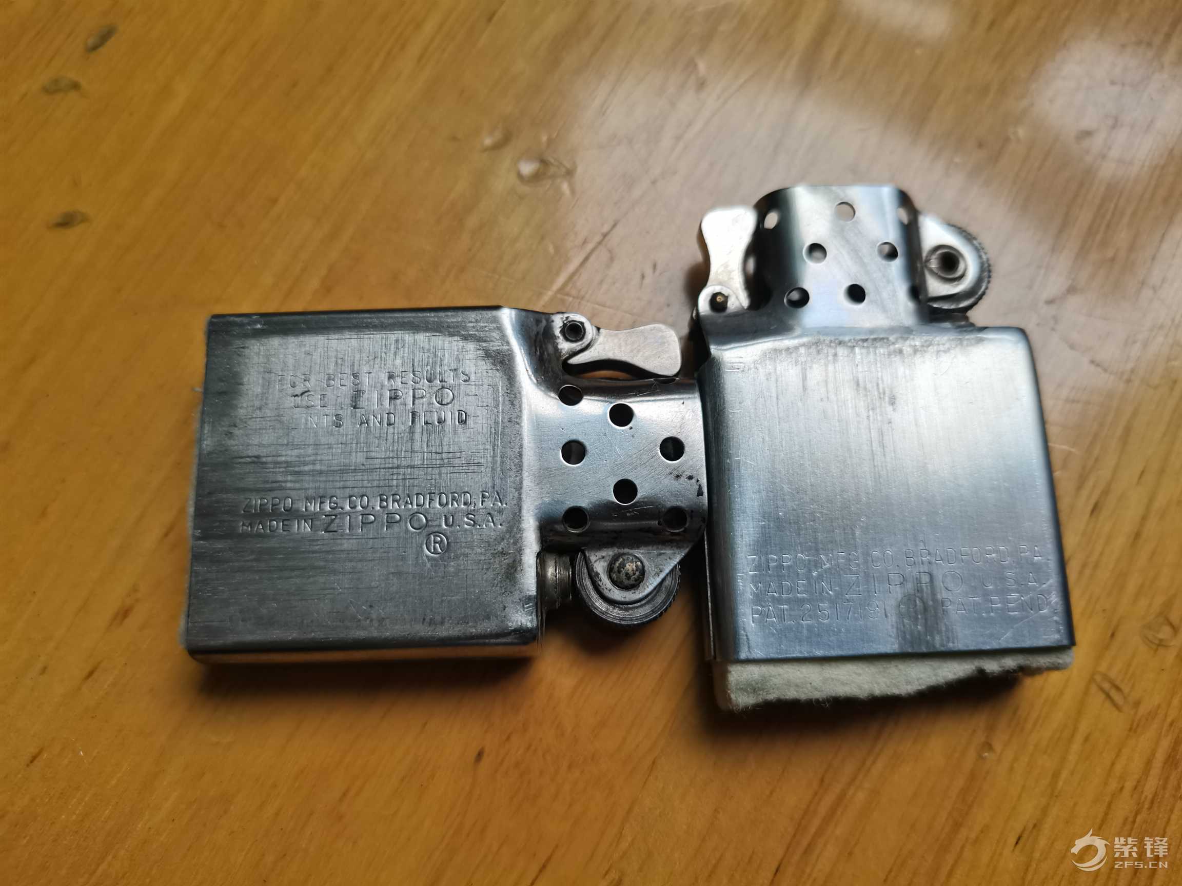 求科普内胆年份-晒机交流紫锋-zippo打火机爱好者|zippo老机|zippo打