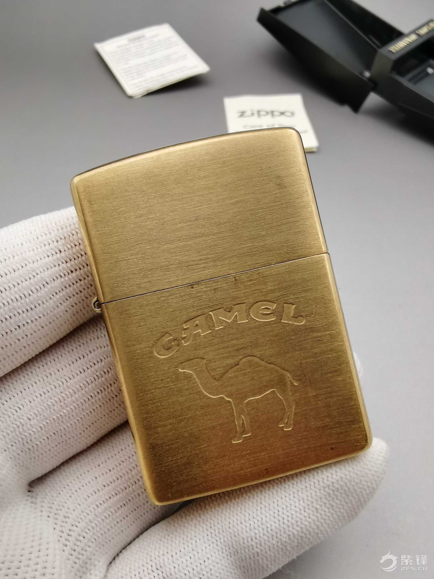骆驼z95(小骆驼)-晒机交流紫锋-zippo打火机爱好者|zippo老机|zippo打