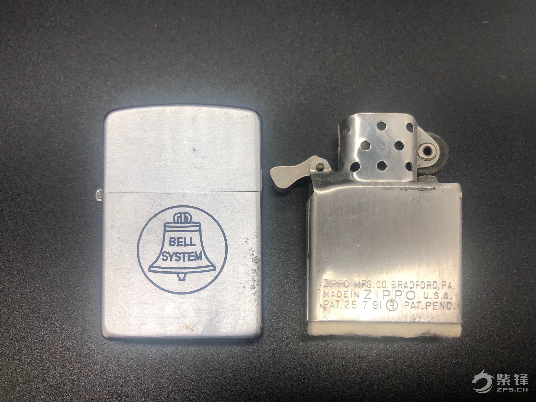 满底刻大五钢机-晒机交流紫锋-zippo打火机爱好者|zippo老机|zippo打