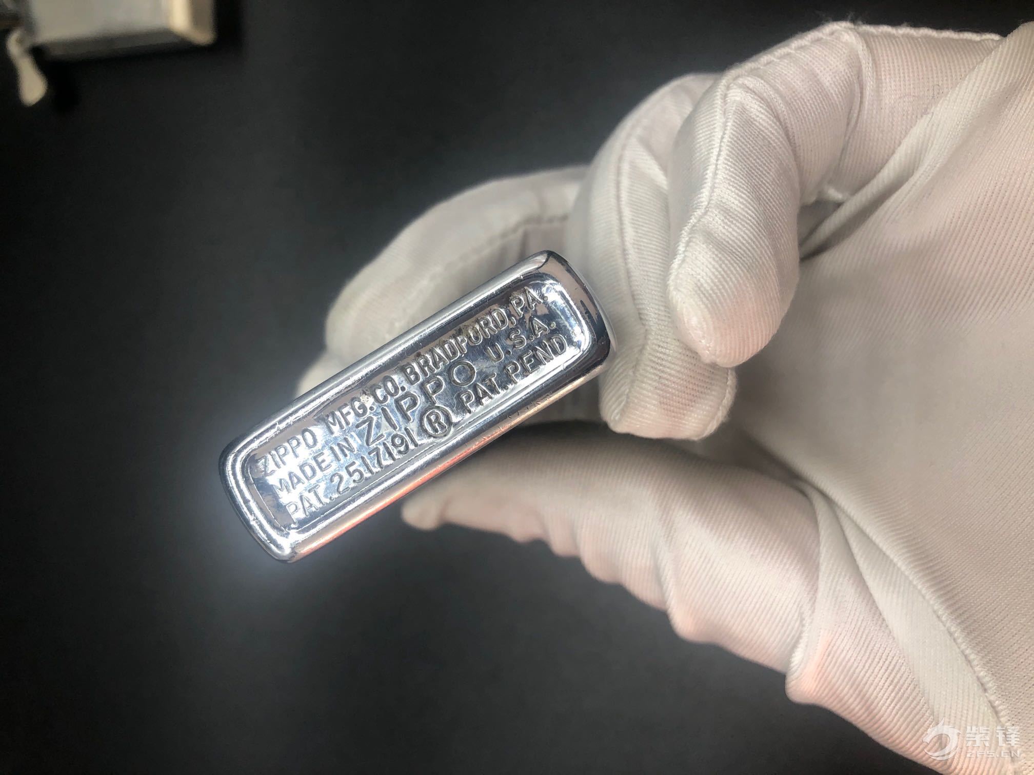 满底刻大五钢机-晒机交流紫锋-zippo打火机爱好者|zippo老机|zippo打