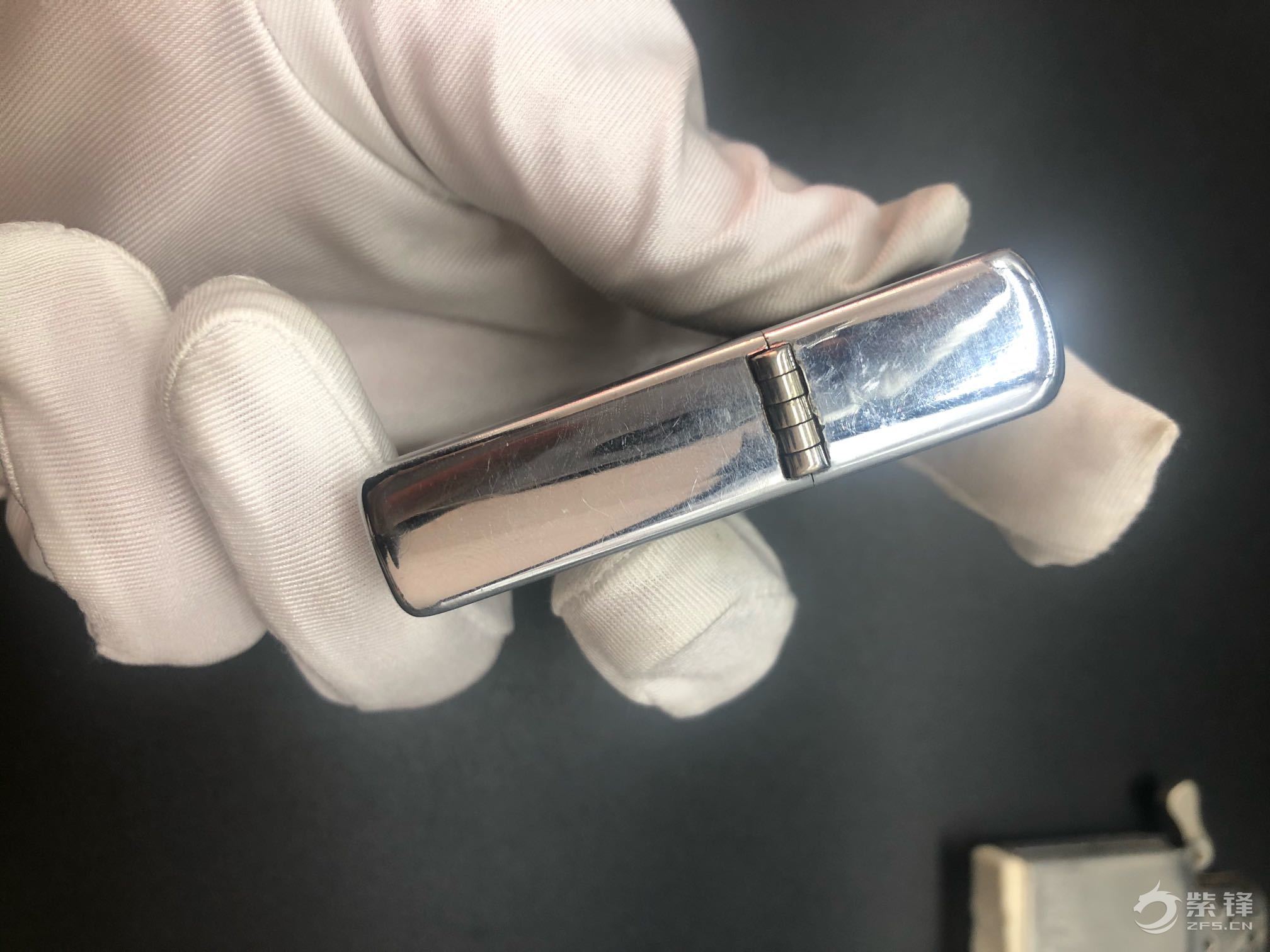 满底刻大五钢机-晒机交流紫锋-zippo打火机爱好者|zippo老机|zippo打