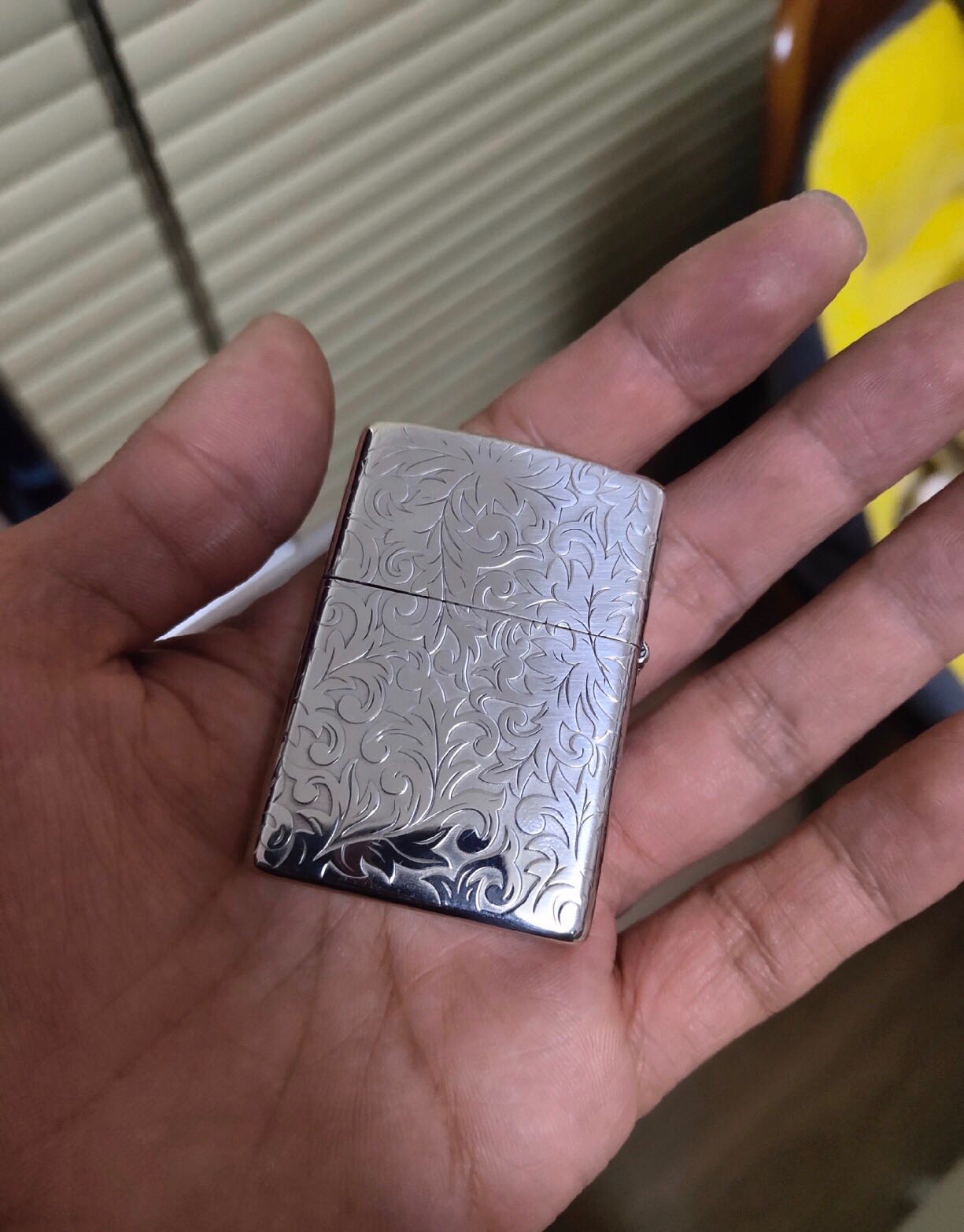 近代纯银机 这底刻感觉不对-晒机交流紫锋-zippo打火机爱好者|zippo老