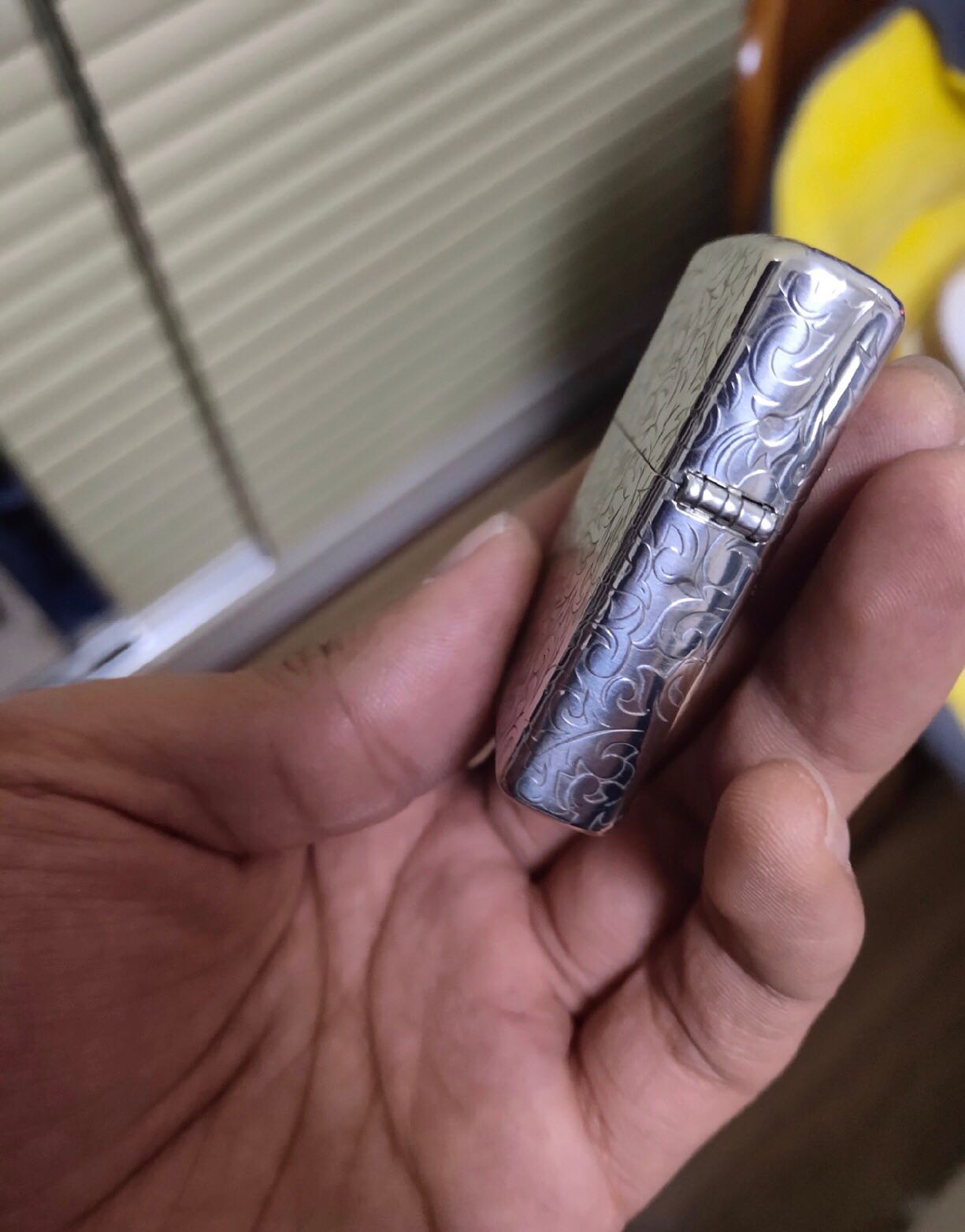 近代纯银机 这底刻感觉不对-晒机交流紫锋-zippo打火机爱好者|zippo老