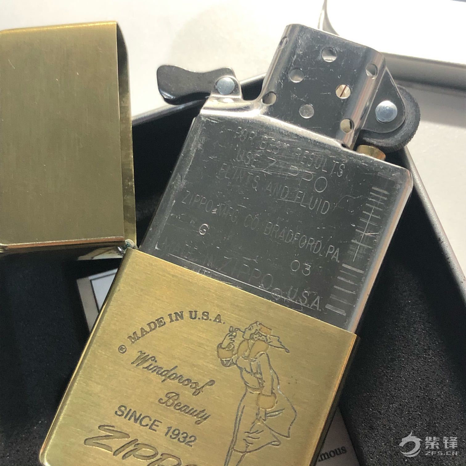 风女-晒机交流紫锋-zippo打火机爱好者|zippo老机|zippo打火机|zippo
