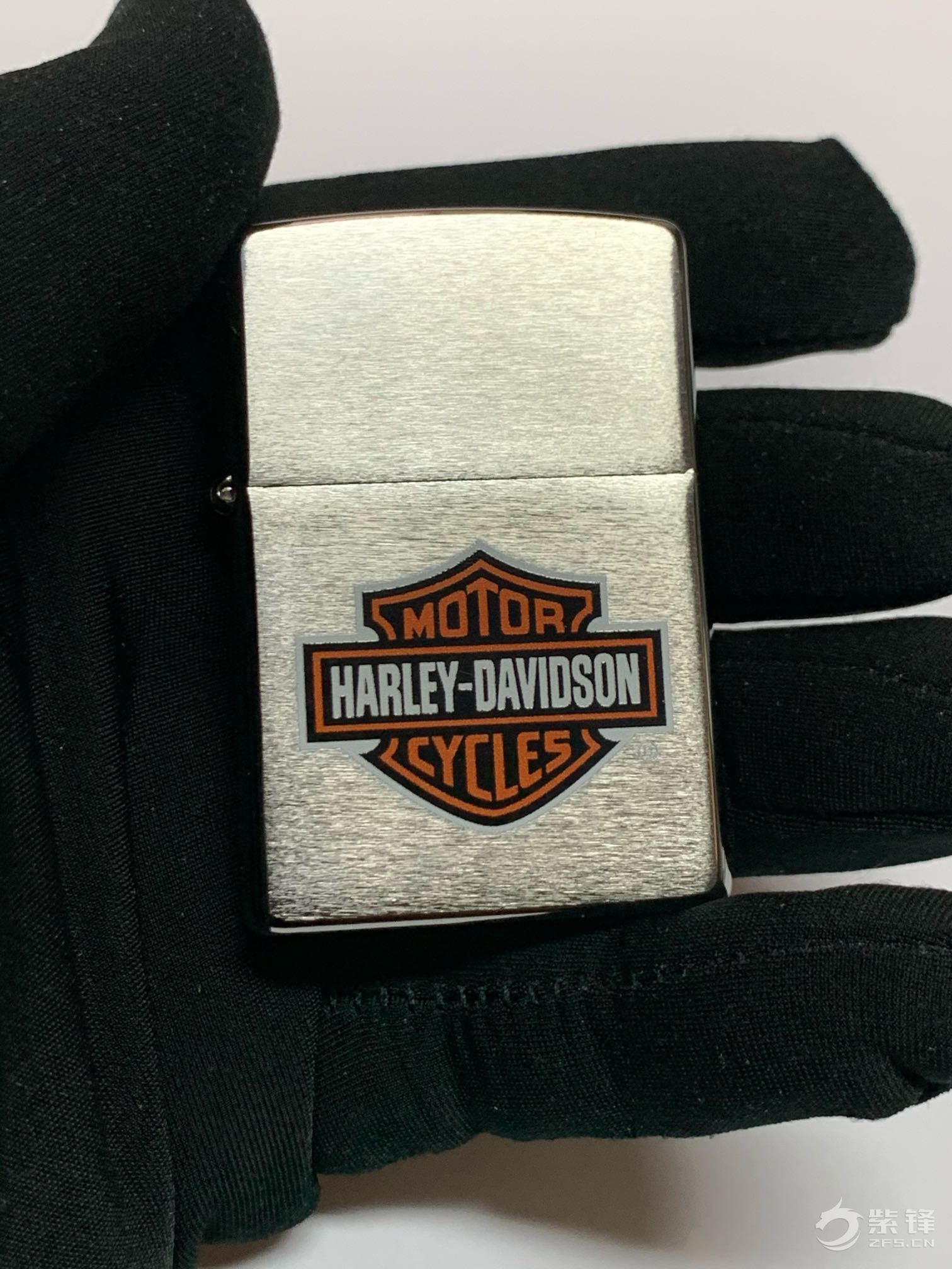 zippo2016哈雷镀铬拉丝哈雷标