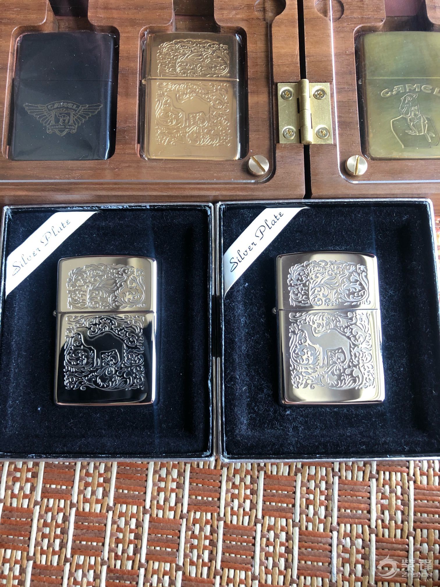 西域镀银骆驼繁花z90-晒机交流紫锋-zippo打火机爱好者|zippo老机