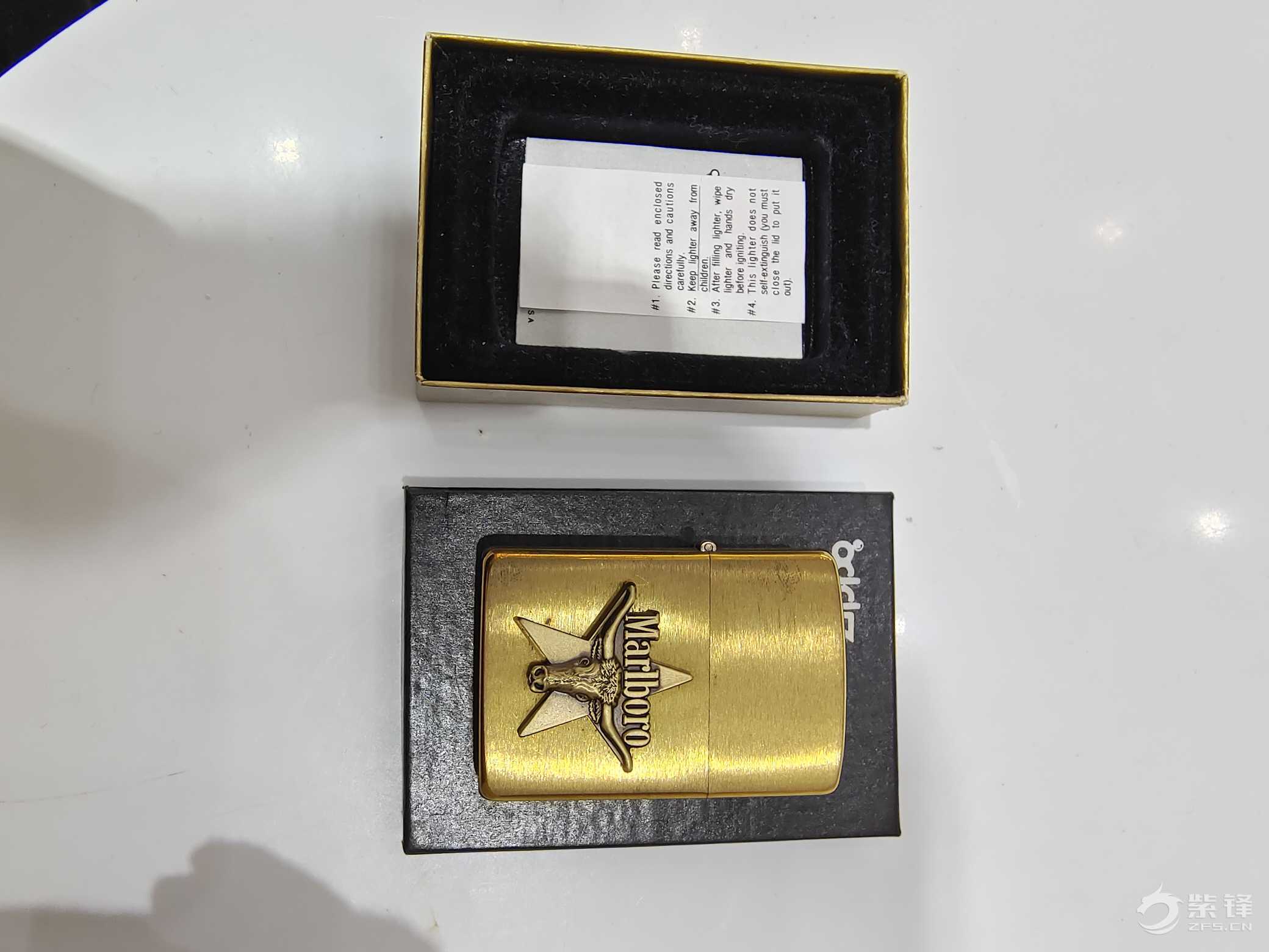 zippo万宝路牛头