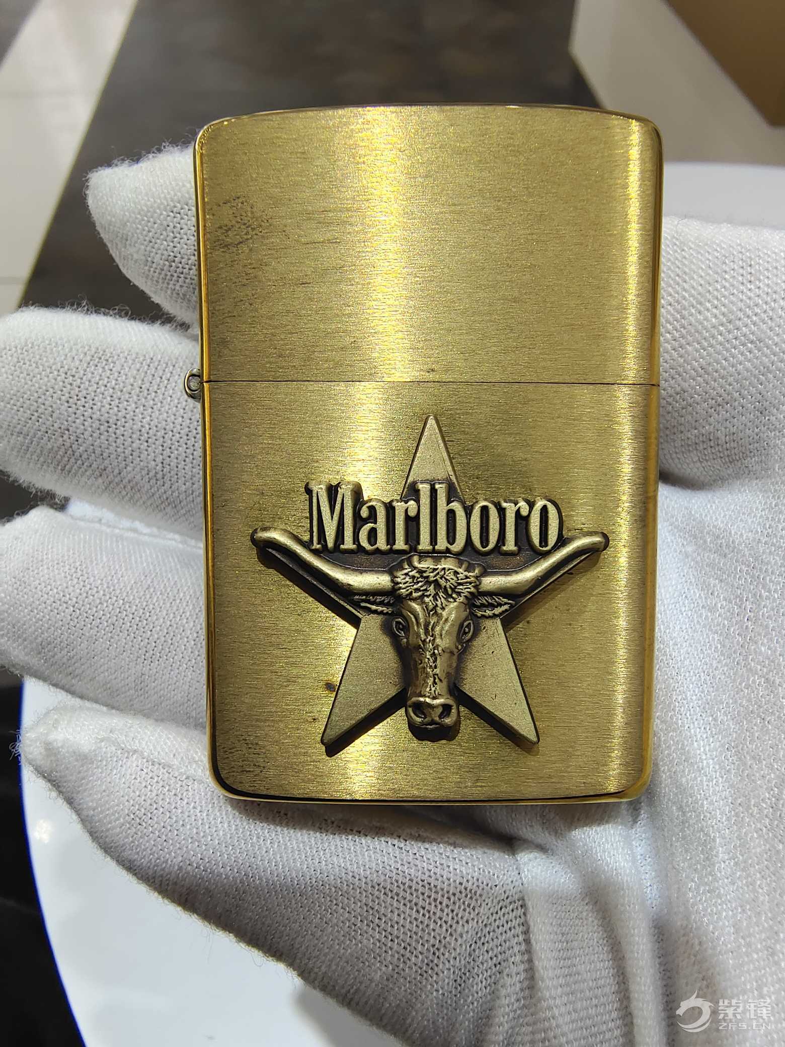 zippo万宝路牛头-晒机交流紫锋-zippo打火机爱好者|zippo老机|zippo打