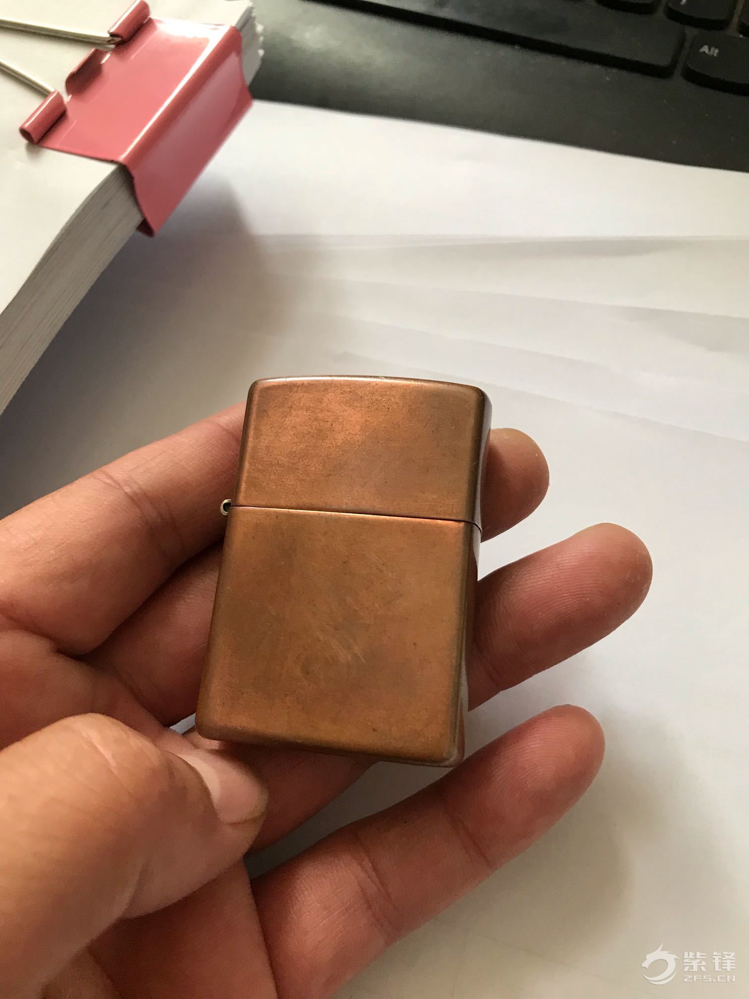 紫铜-晒机交流紫锋-zippo打火机爱好者|zippo老机|zippo打火机|zippo