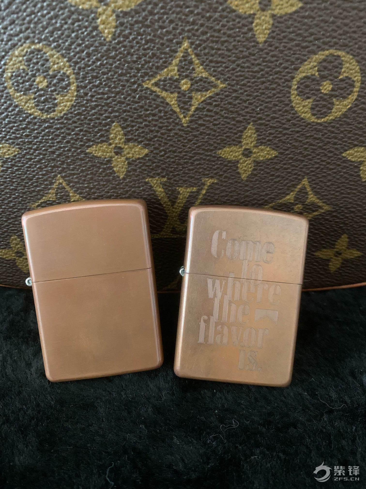 zippo紫铜 1-晒机交流紫锋-zippo打火机爱好者|zippo老机|zippo打火机