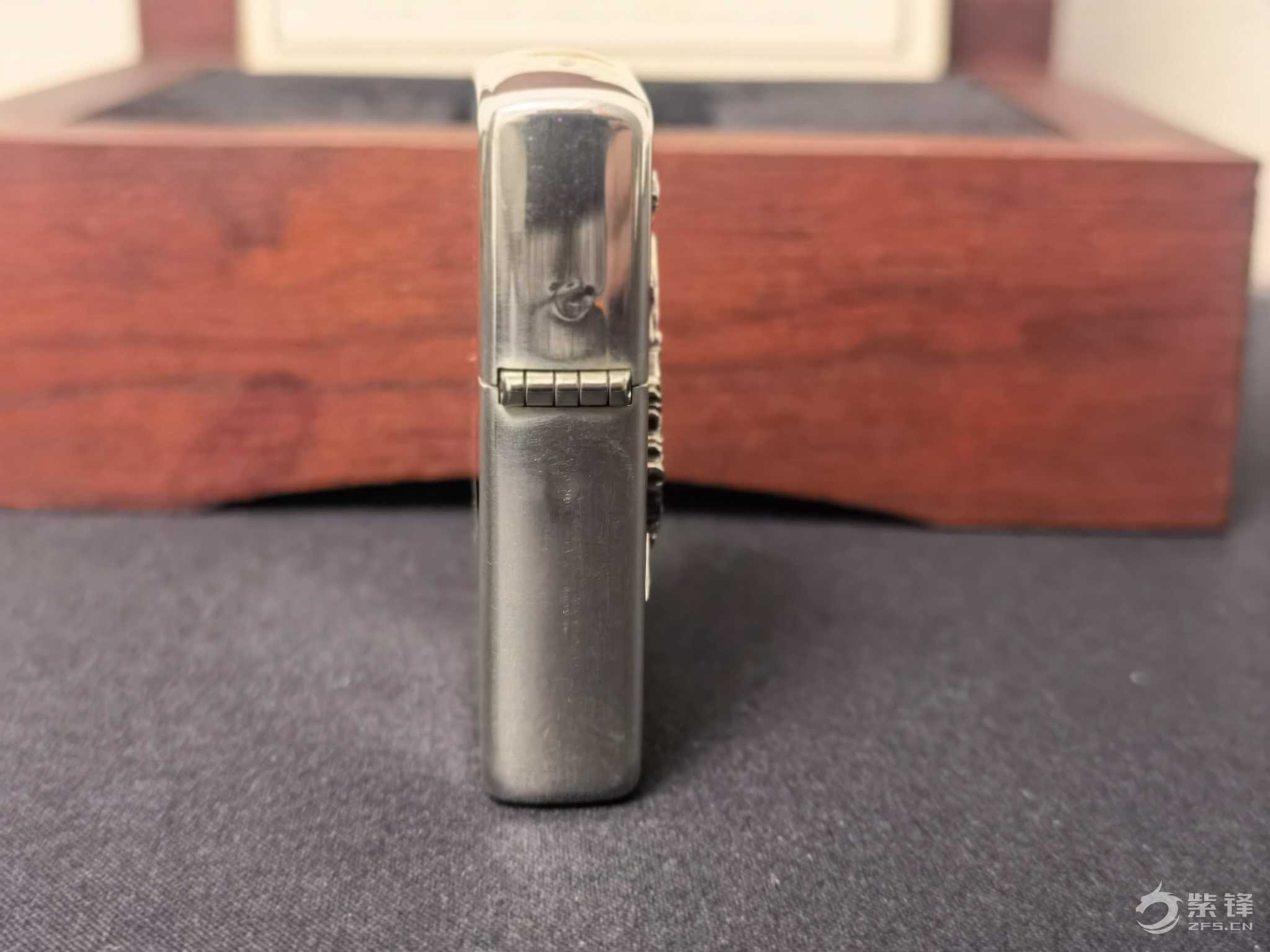 万宝路纯银驯马港版-晒机交流紫锋-zippo打火机爱好者|zippo老机
