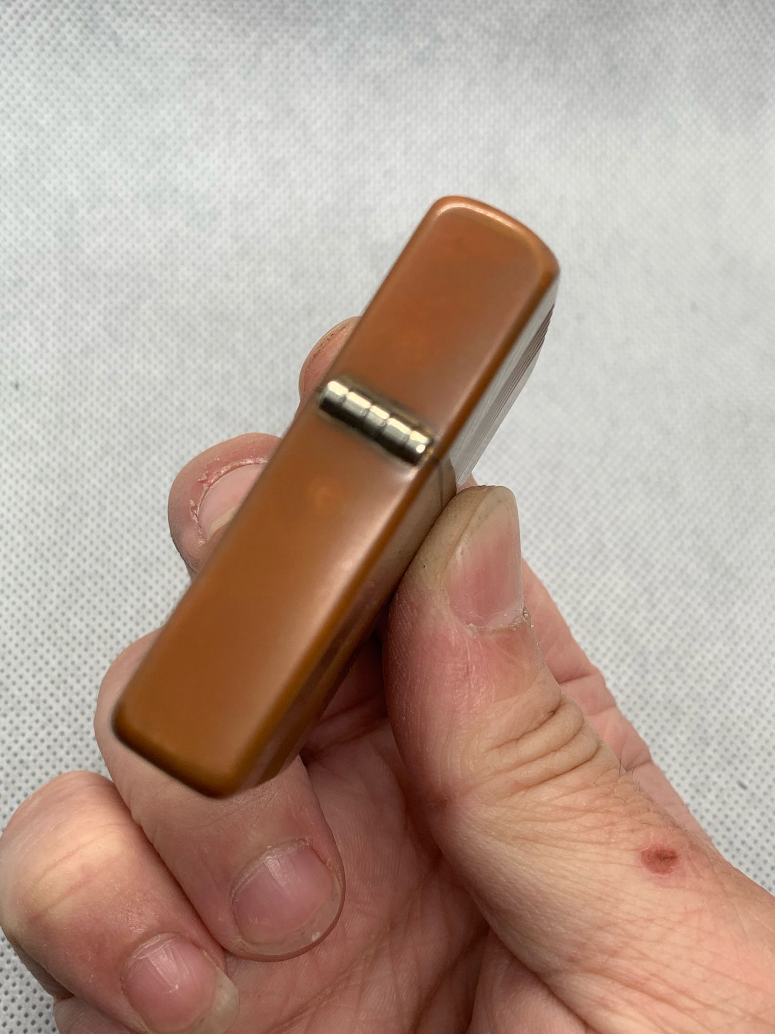 新入02紫铜,少见款-晒机交流紫锋-zippo打火机爱好者|zippo老机|zippo