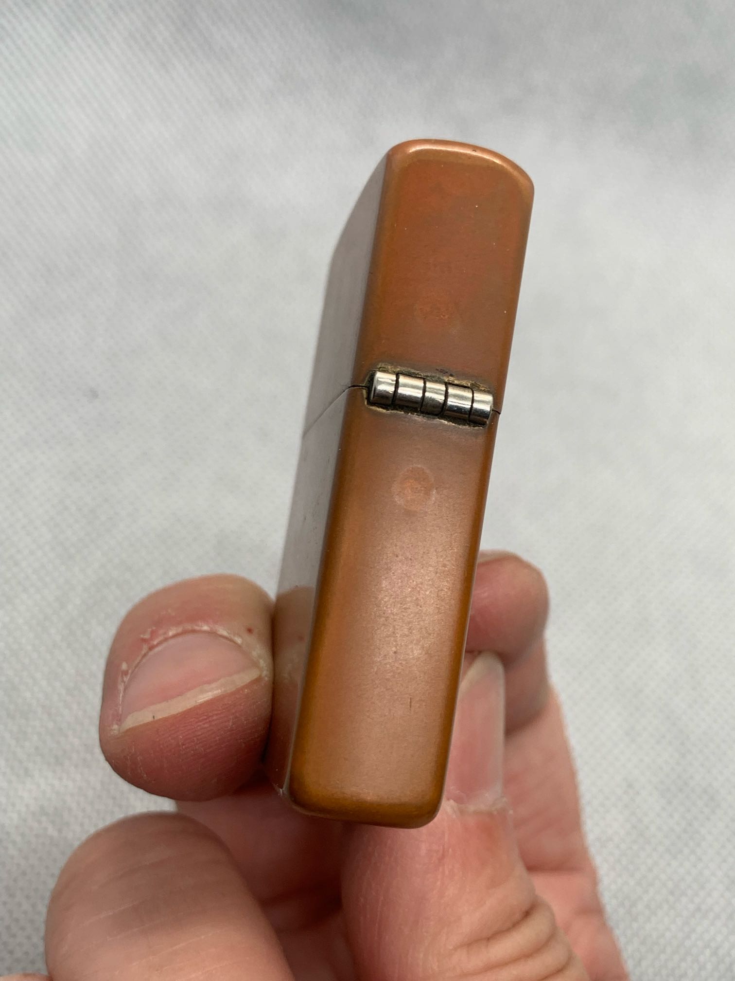 新入02紫铜,少见款-晒机交流紫锋-zippo打火机爱好者|zippo老机|zippo